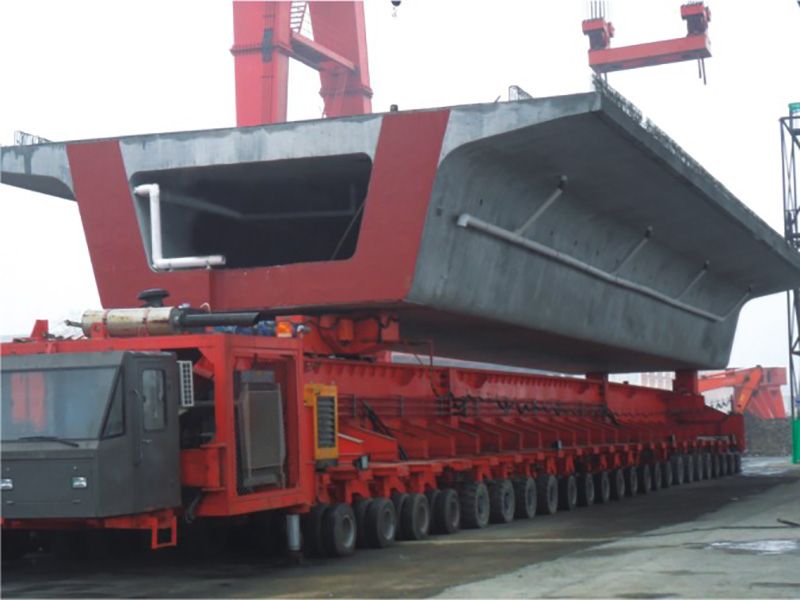 900t輪胎運(yùn)梁車(chē)